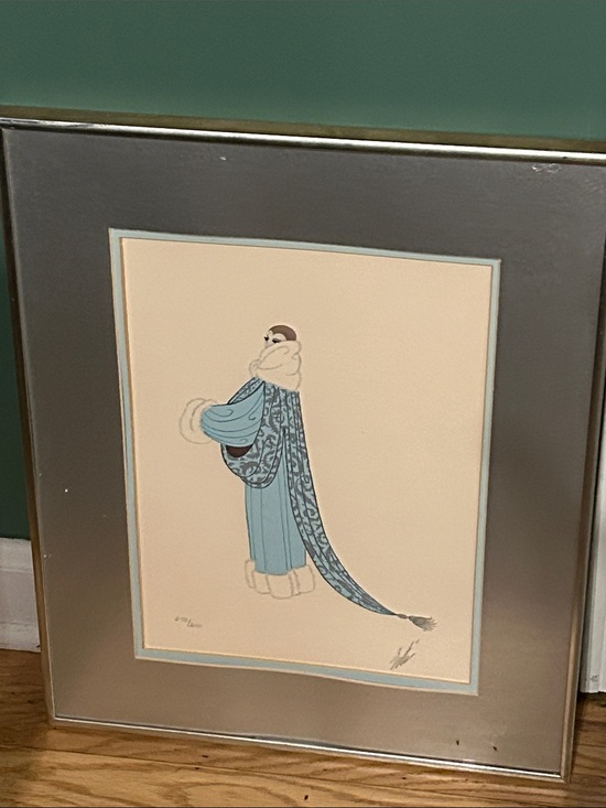 Erte Other - Erte Elegance Limited edition fashion lithograph signed and numbered please read